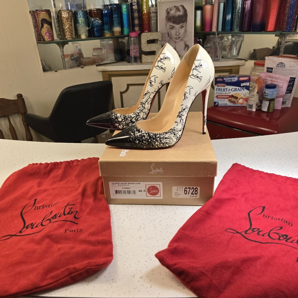 So Kate 120mm Degraloubi pumps, 40.5